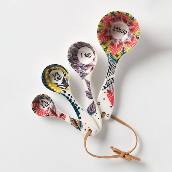 Anthropologie Other - Anthropologie Pop-Print Measuring Spoons